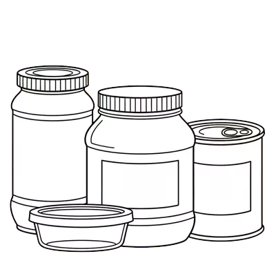 Food Jars & Wide-Mouth Containers