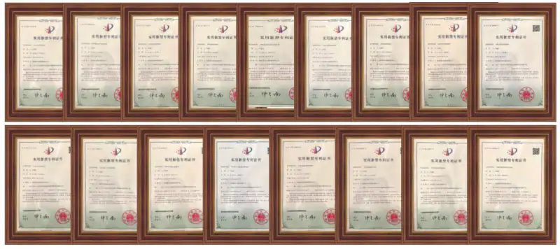 ZQ135 injection blow molding machine CE certification and patents